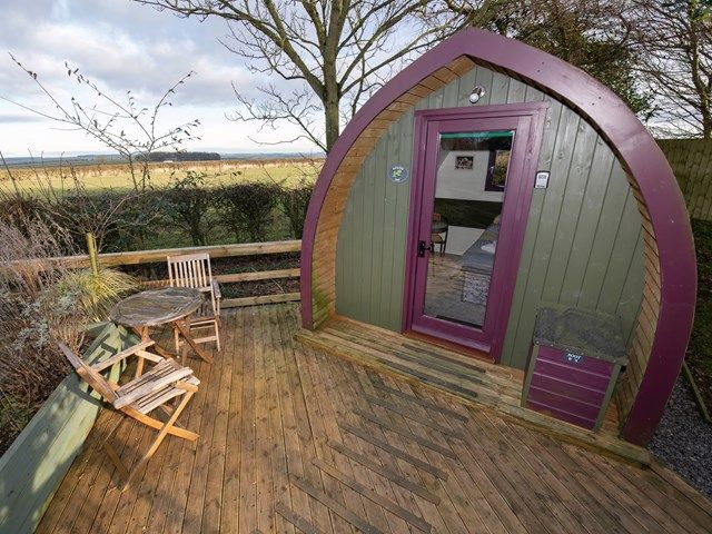 English Oak Glamping Pod
